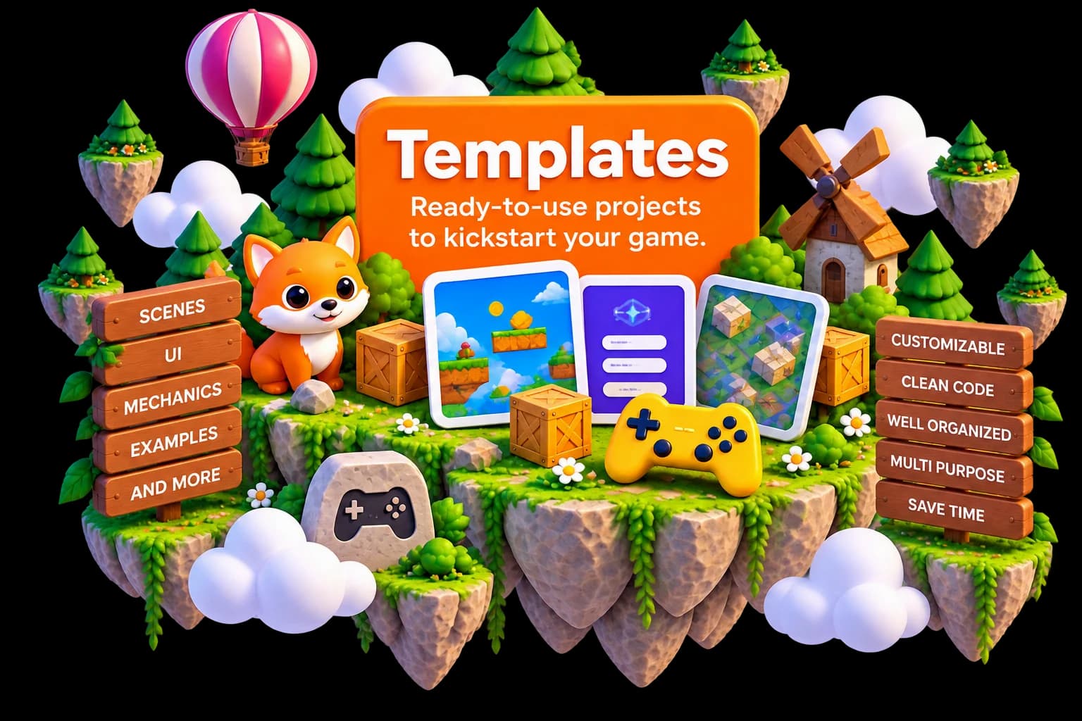 Templates illustration