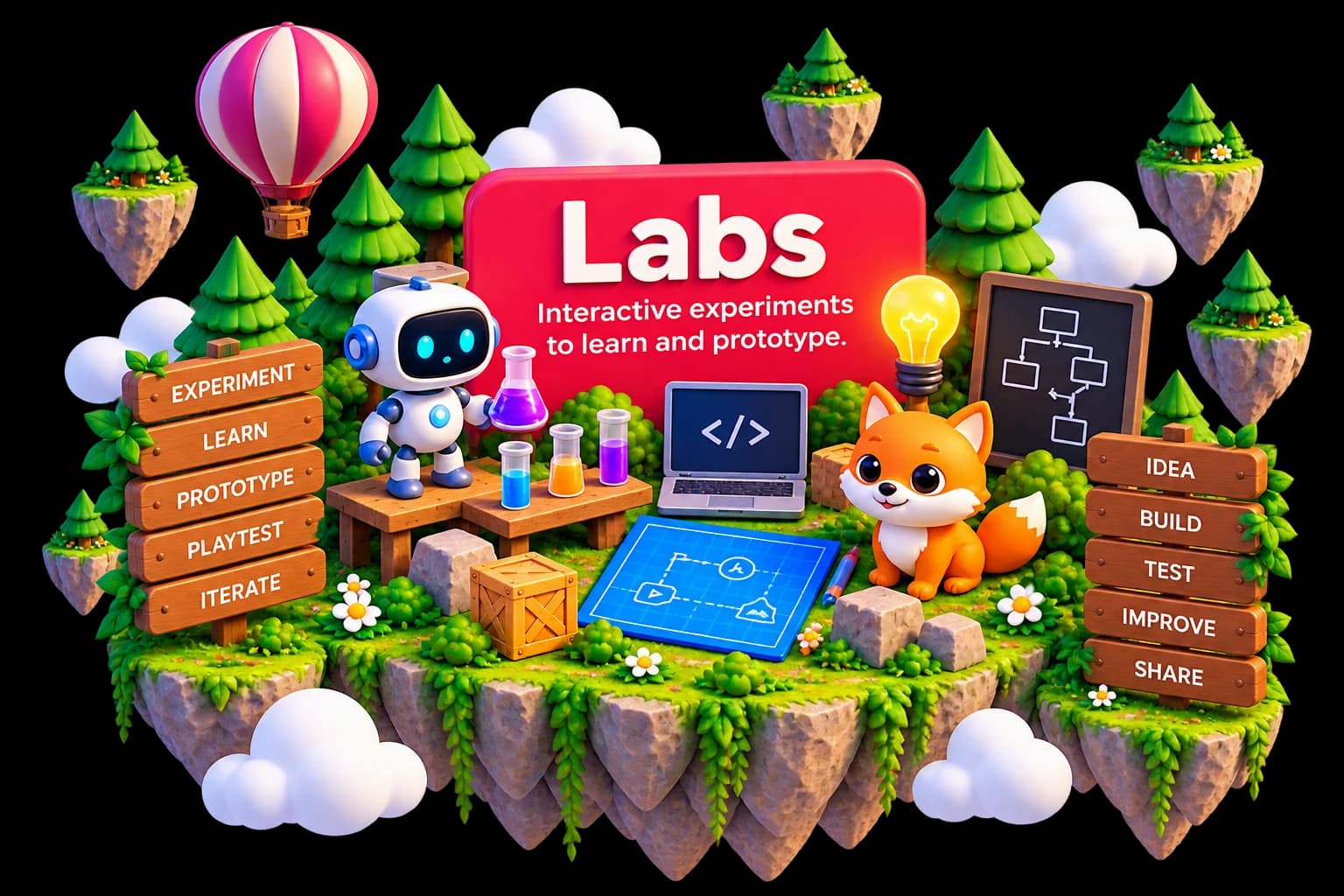 Game Labs illustration